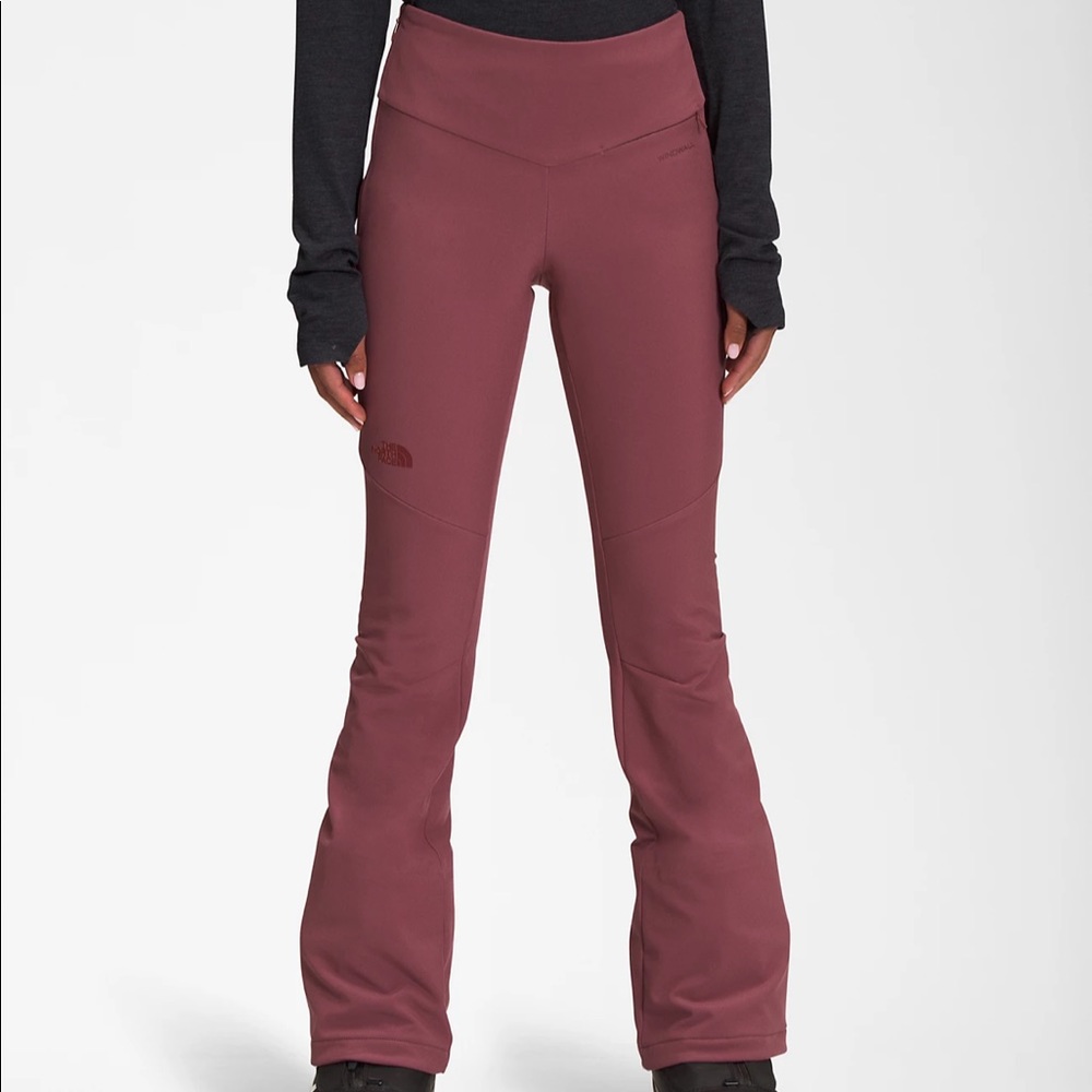 the north face SNOGA pants in root brown size 2 regular length